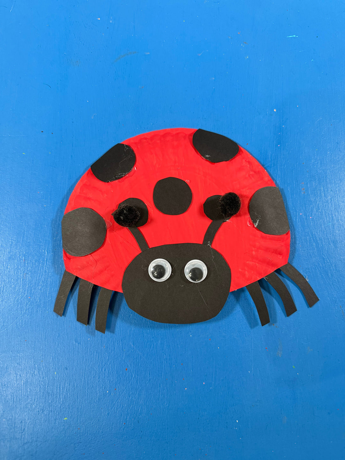 Paper Plate Ladybug Craft for Kids – Free Template