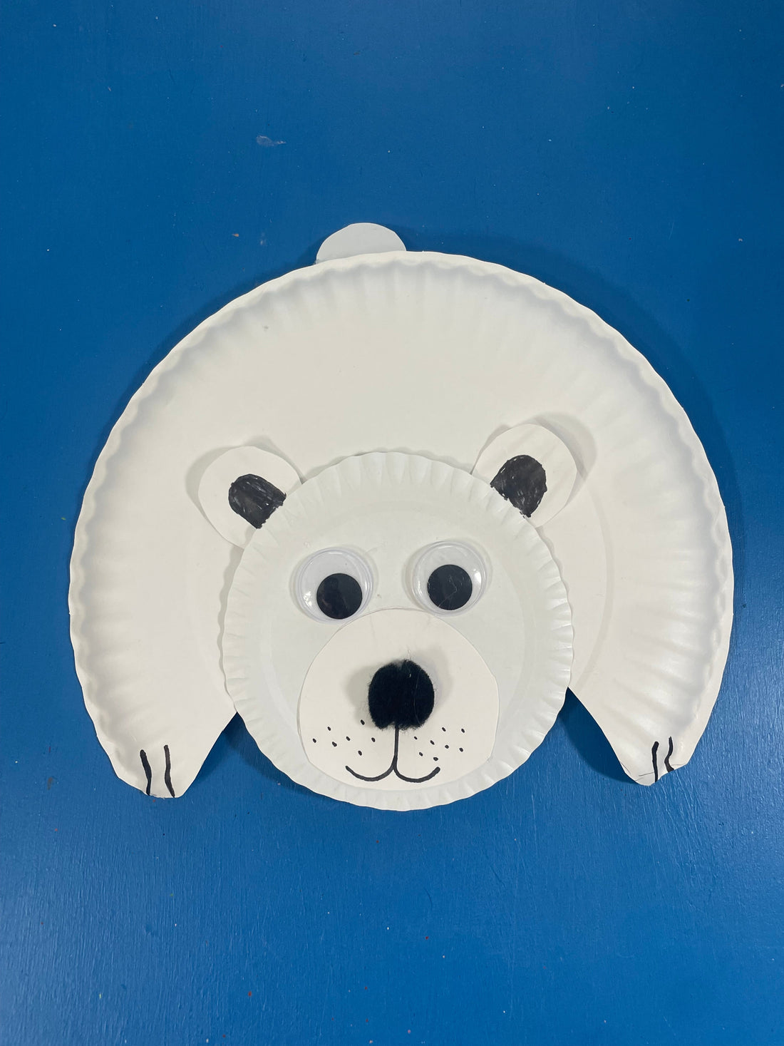 Paper Plate Polar Bear Craft for Kids – Free Template