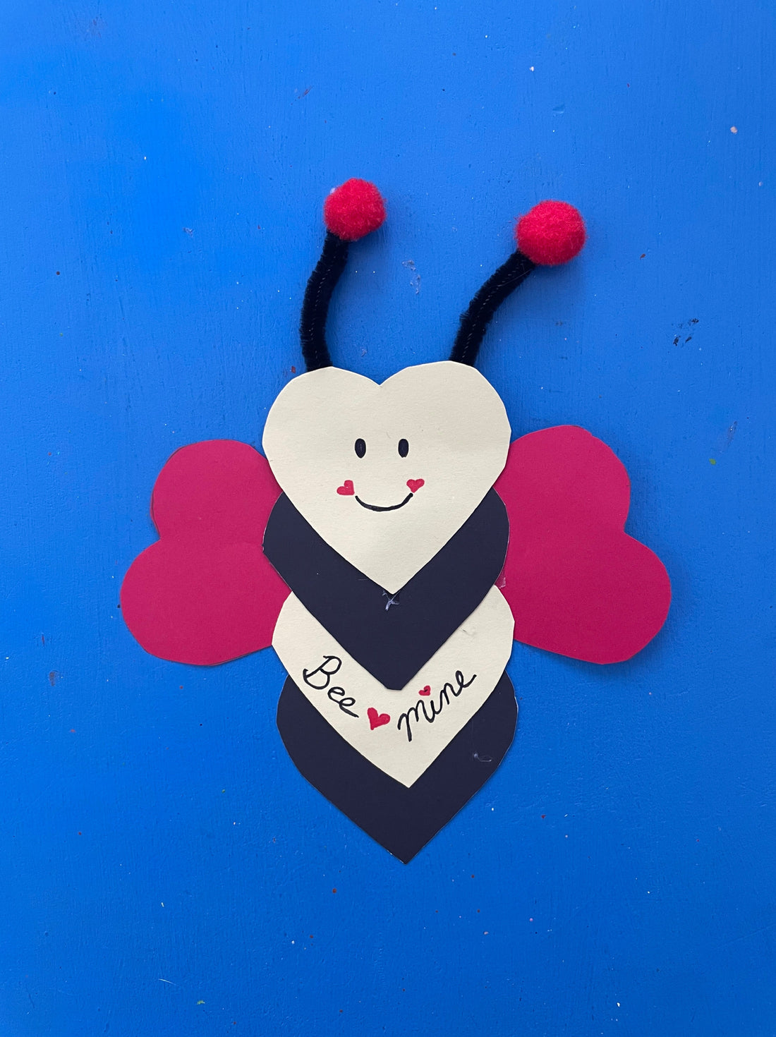 Valentine Bumble Bee Craft for Kids