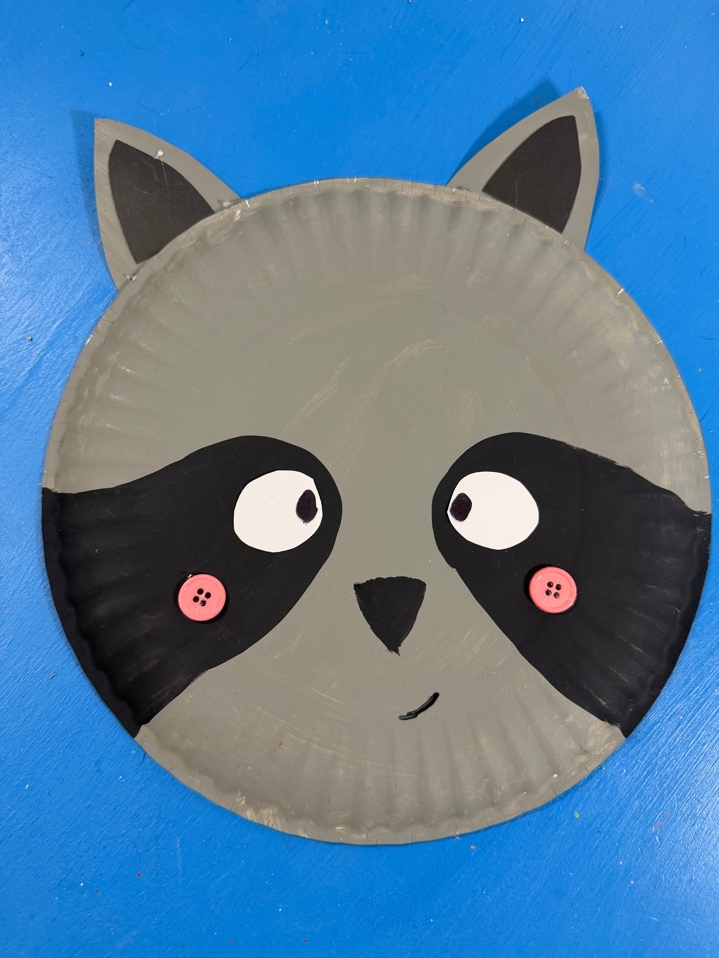 Paper Plate Raccoon Craft for Kids – Free Template