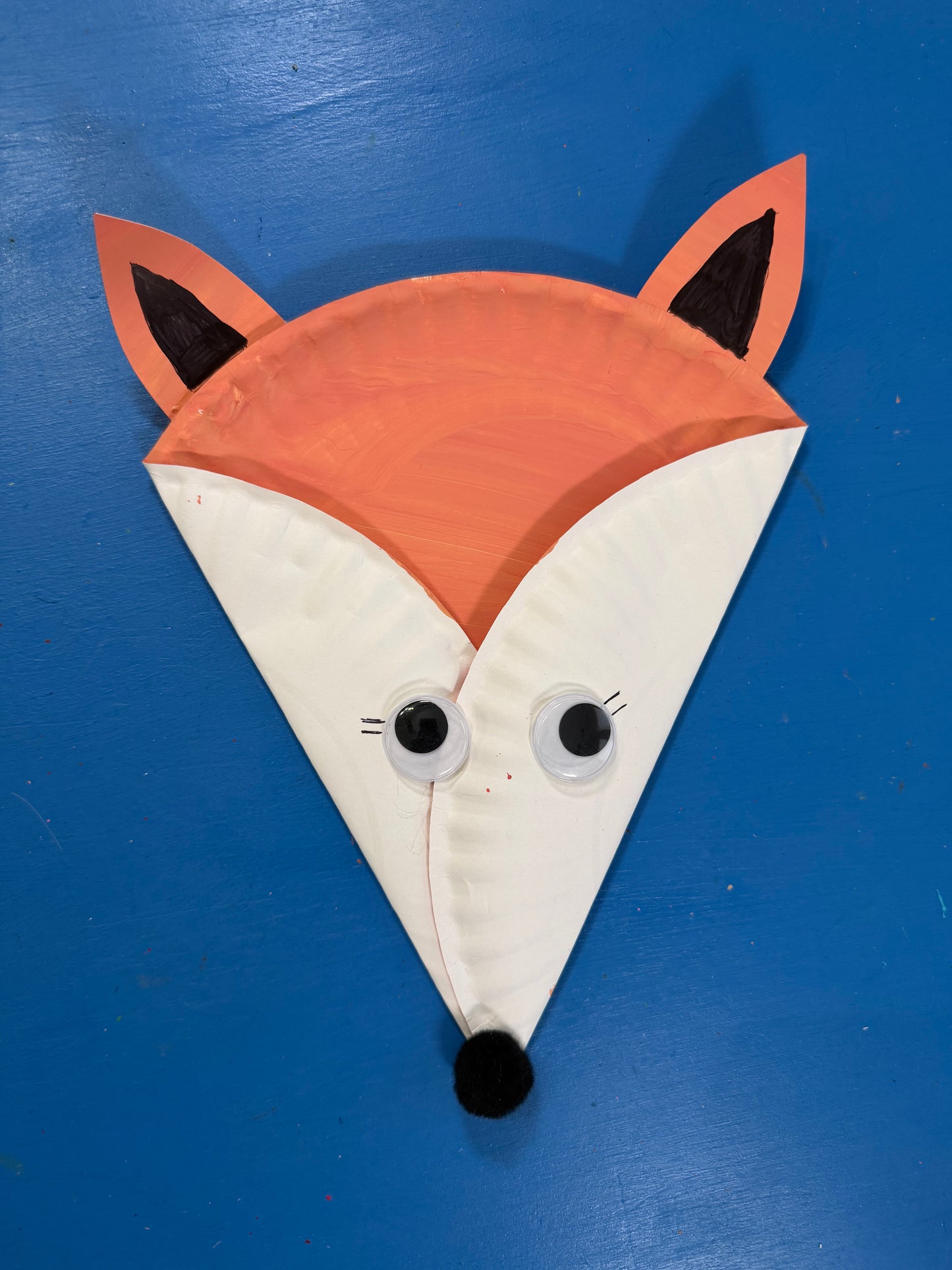 Paper Plate Fox Craft for Kids – Free Template