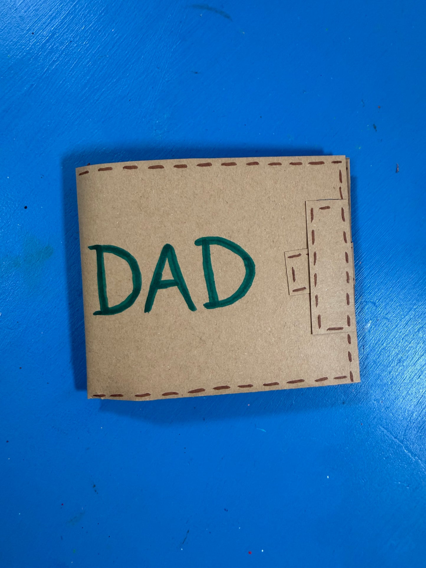 Father's Day Paper Wallet Craft for Kids – Free Template