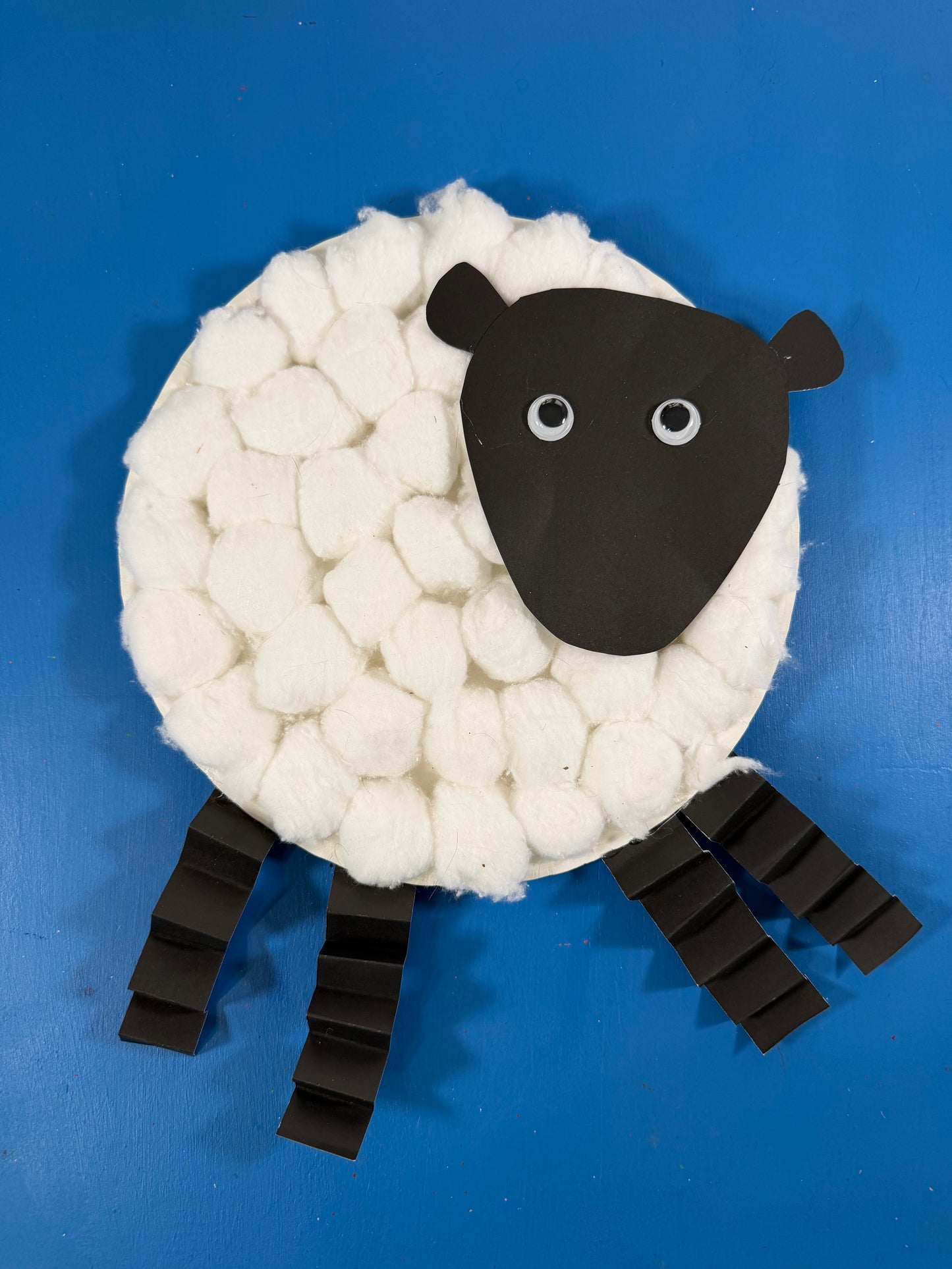 Paper Plate Sheep
