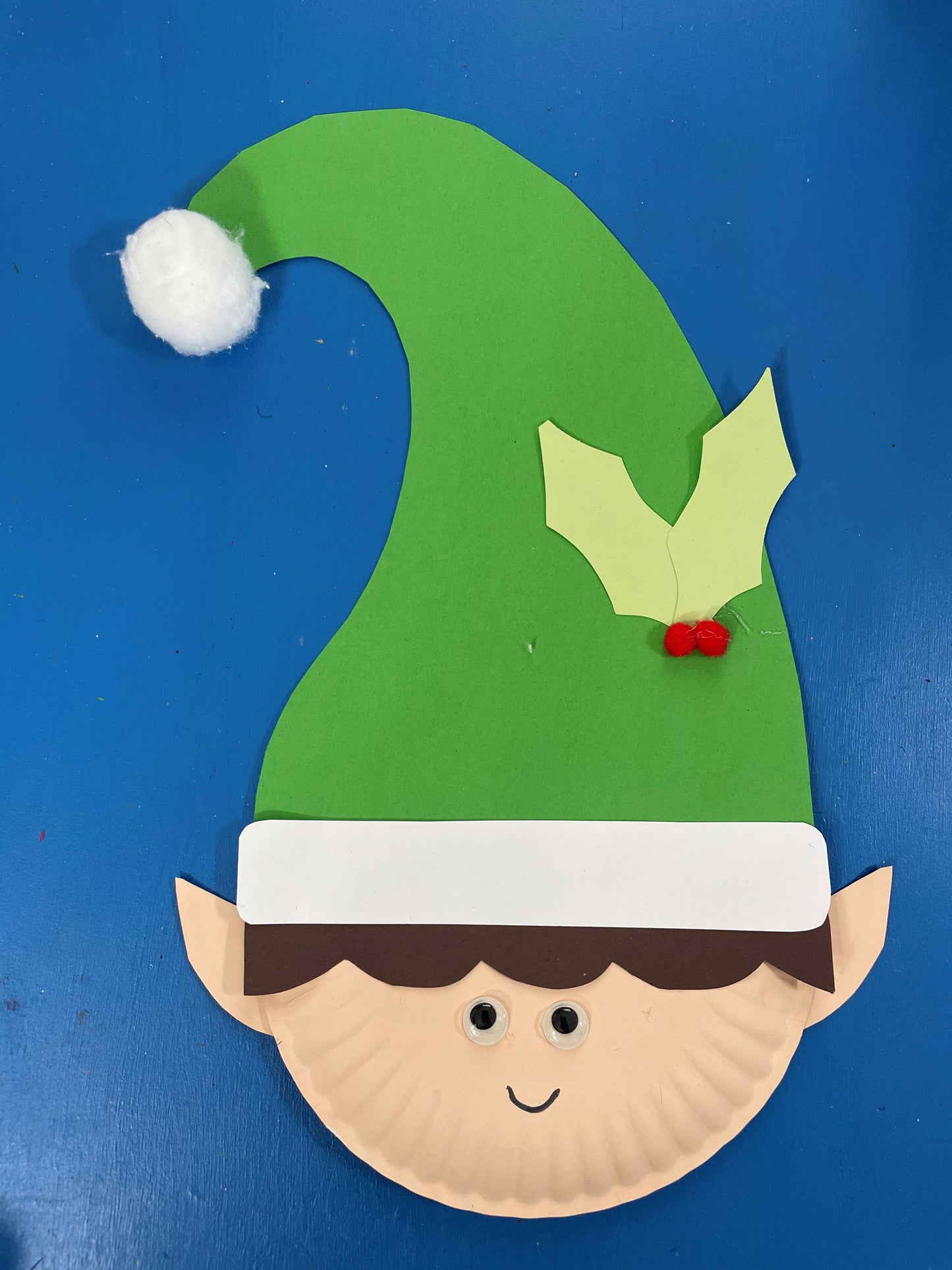 Paper Plate Elf