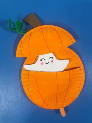 Pop Up Ghost/Cat Pumpkin