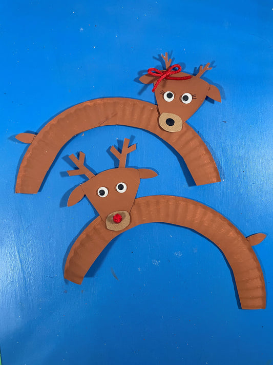Paper Ring Riendeers
