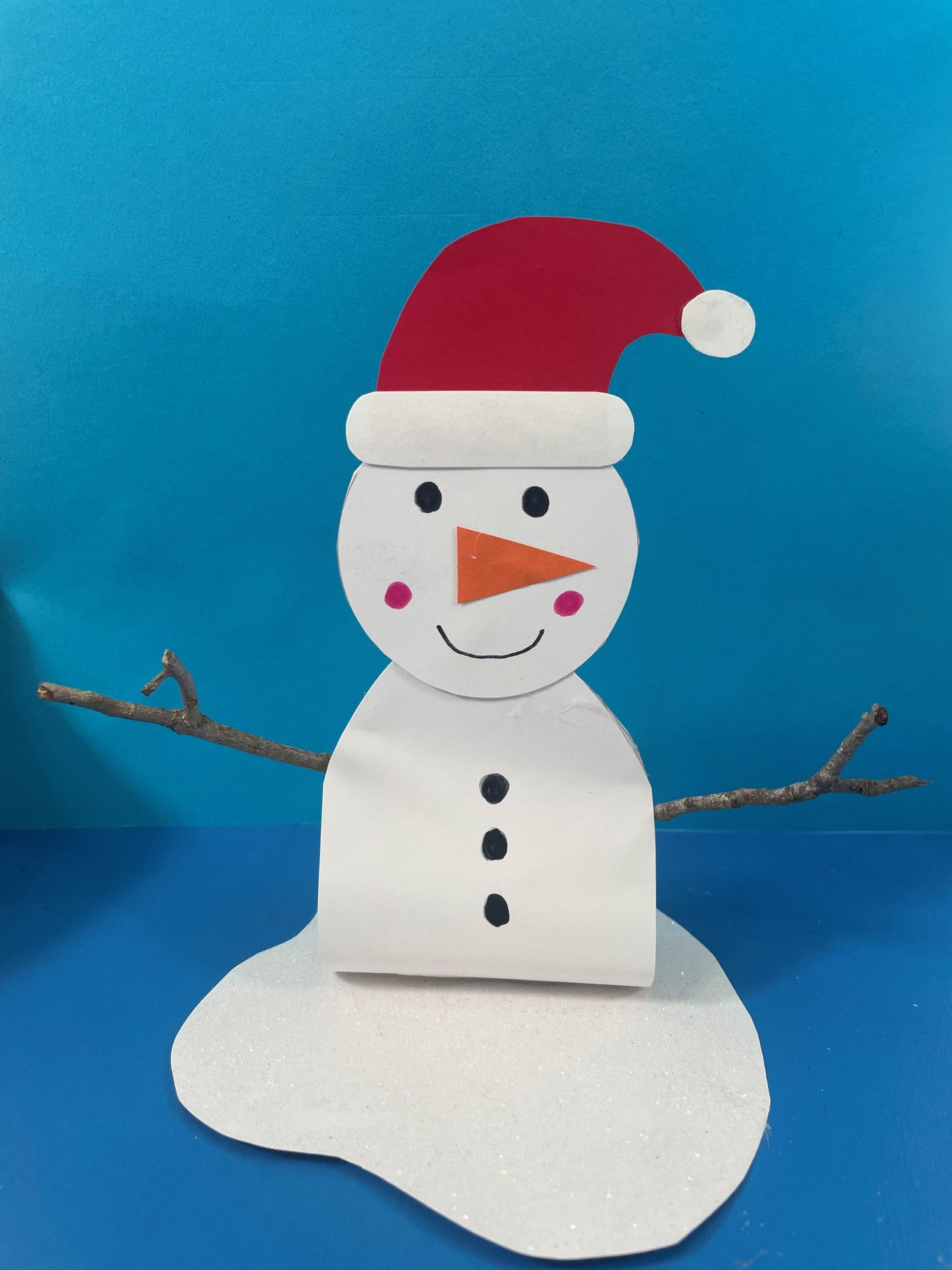 Roll Up Snowman