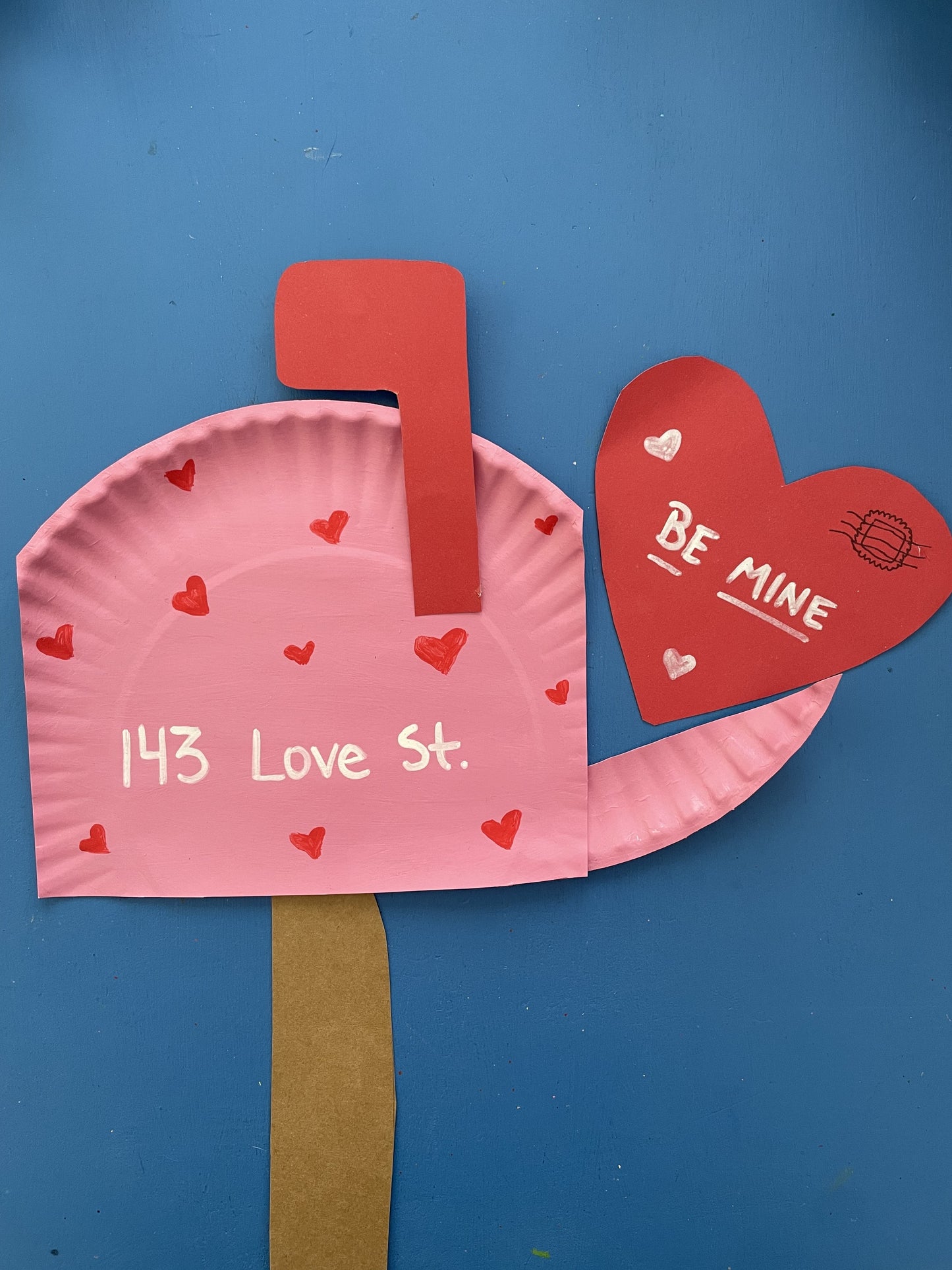 Valentine Mailbox Paper Plate Craft for Kids – Free Template